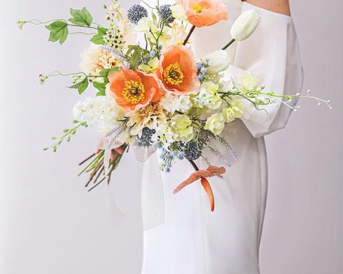 推しカラーブーケ♥オレンジ色シリーズ♥ 推しカラーブーケ♥オレンジ色シリーズ♥ 最近のオレンジ系統ブーケ集💐🧡