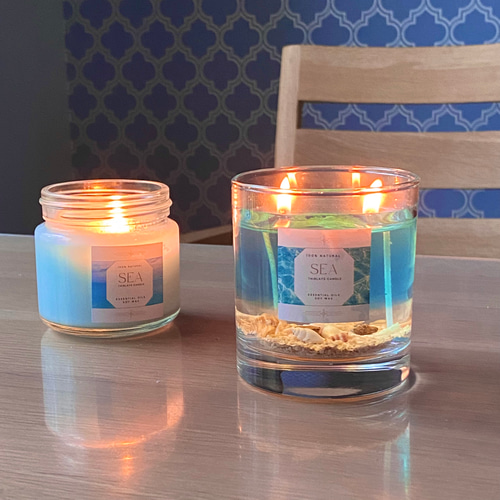 透き通る夏のエメラルドグリーンの海♪南国ビーチのアロマテラピー