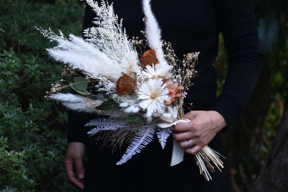 ドライフラワーブーケ 