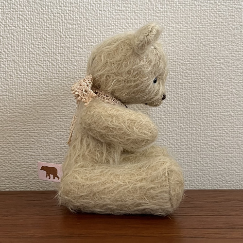 小さなくま(ベージュ) ぬいぐるみ yano 通販 16132752｜Creema