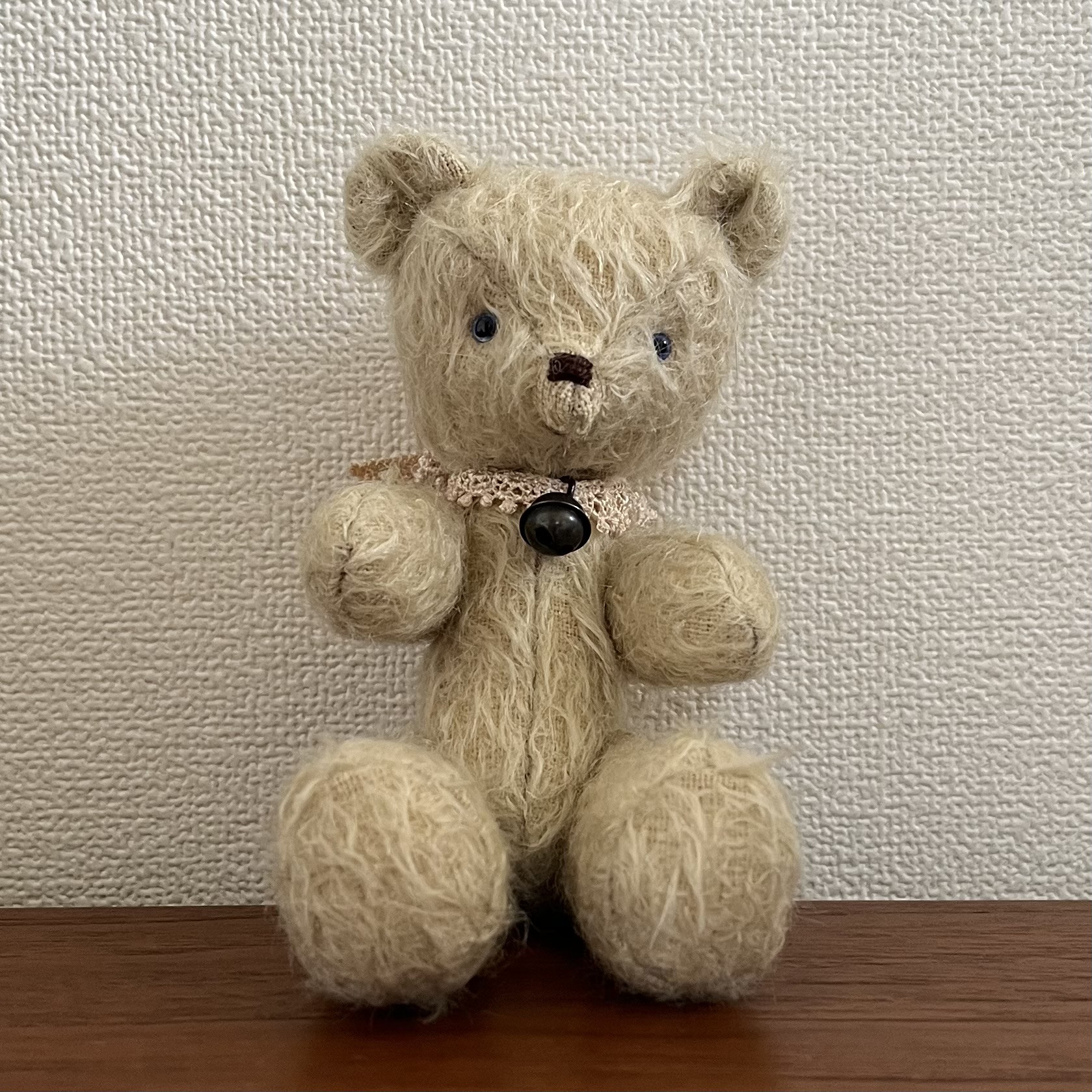 Joke Bear Chiikawa covered mini Mascot (Hachiware) | ナガノ