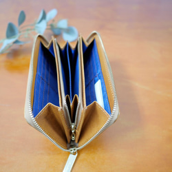 【訳あり】ｷｭｲｰﾙﾃﾞｿﾝ ★福袋★訳あり福袋「Creema限定」　キレイ色財布 《キャメル》CU213CA 3枚目の画像