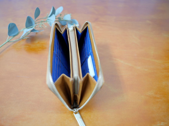 【訳あり】ｷｭｲｰﾙﾃﾞｿﾝ ★福袋★訳あり福袋「Creema限定」　キレイ色財布 《キャメル》CU213CA 2枚目の画像