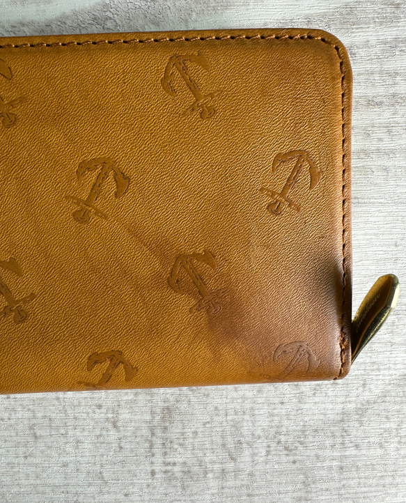 【訳あり】ｷｭｲｰﾙﾃﾞｿﾝ ★福袋★訳あり福袋「Creema限定」　キレイ色財布 《キャメル》CU213CA 4枚目の画像