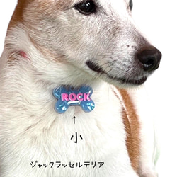 犬　猫　ネームプレート　子供の名前入りキーホルダー 6枚目の画像