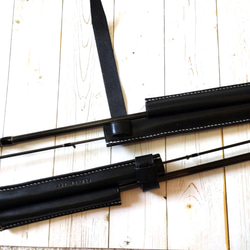 ヌメ革黒ティップカバー兼ロッドベルト その他ケース StudioOQZ 通販