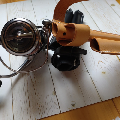 ヌメ革黒ティップカバー兼ロッドベルト その他ケース StudioOQZ 通販