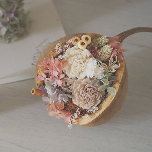受注制作】幸せの実☆*新色☆ブッダナッツアレンジ☆*ピンク