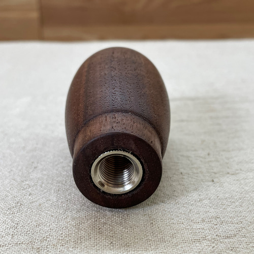 handmade シフトノブ・無垢材ウォールナット☆彡 変換アダブター