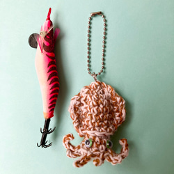 アオリイカキーホルダー 4枚目の画像