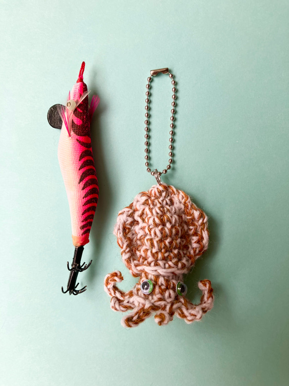 アオリイカキーホルダー 4枚目の画像