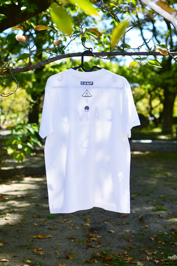 CAMP Tシャツ v2（white） 3枚目の画像