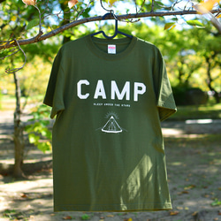 CAMP Tシャツ v2（olive） 1枚目の画像