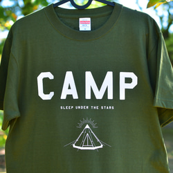 CAMP Tシャツ v2（olive） 2枚目の画像