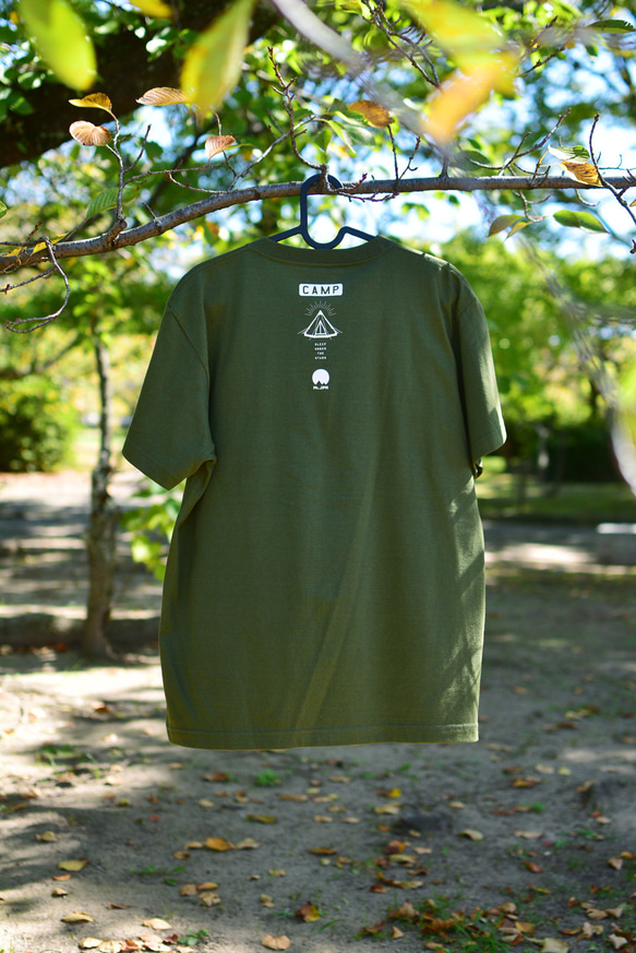 CAMP Tシャツ v2（olive） 3枚目の画像