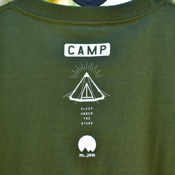 CAMP Tシャツ v2（olive） 4枚目の画像