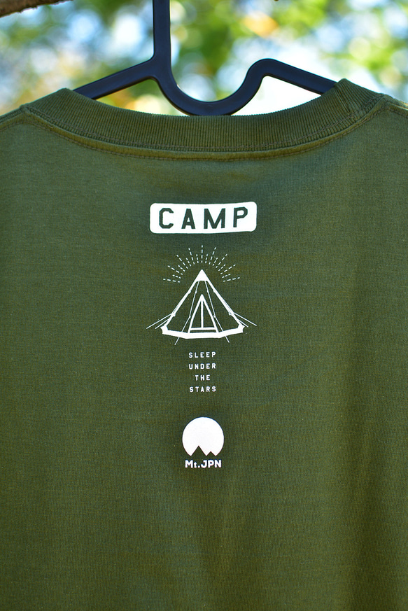 CAMP Tシャツ v2（olive） 4枚目の画像