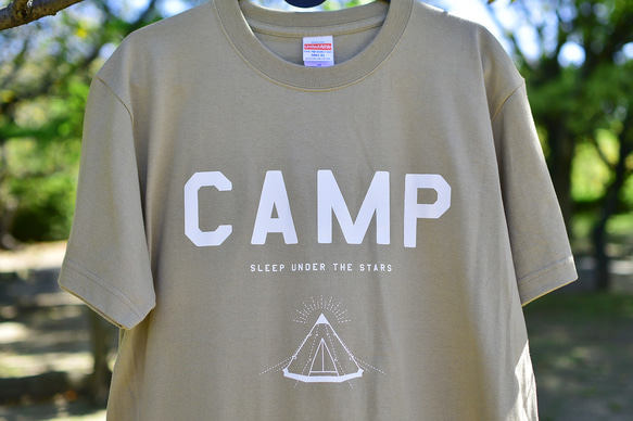CAMP Tシャツ v2（khaki） 2枚目の画像