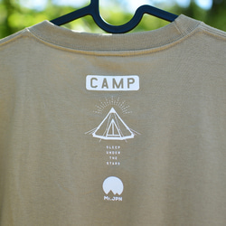 CAMP Tシャツ v2（khaki） 4枚目の画像