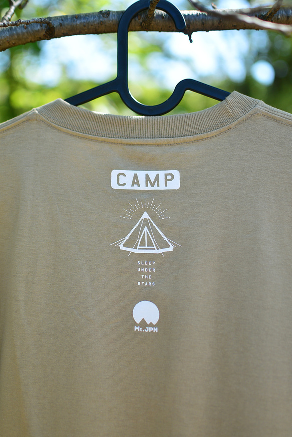 CAMP Tシャツ v2（khaki） 4枚目の画像