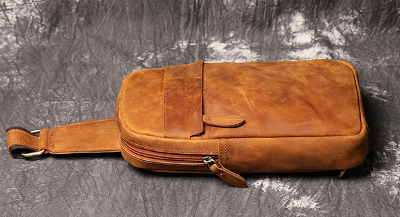 本革 チェストバッグ レザー ショルダーバッグ メンズ オートバイバッグ 牛革ボディバッグ彼氏友達父の日誕生日プレゼント 本革 メンズ ショルダーバッグ バッグ 旅行バッグ