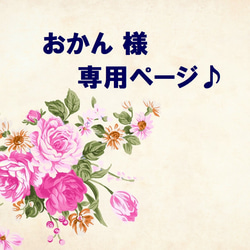 おかん 様　専用ページ♪ 1枚目の画像