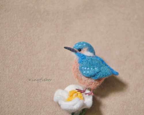 カワセミさんのブローチ.:* ブローチ m's bluetail 通販 16134622