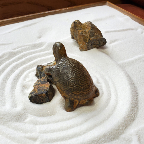 陶器製のカメ 陶器のカメ