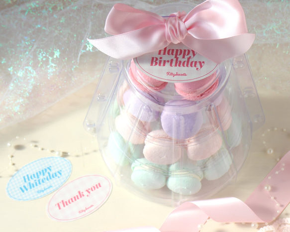 【パステルマカロンタワー】レアチーズケーキ~ Pastel Dreamy Macaron Tower ~ 5枚目の画像
