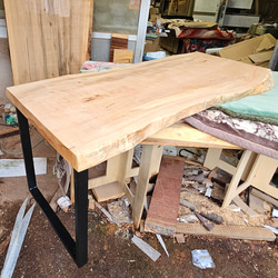 楓　杢　一枚板　ダイニング　テーブル　座卓　ローテーブル　カウンター　センター 楓杢一枚板ダイニングテーブル座卓ローテーブルカウンターセンター
