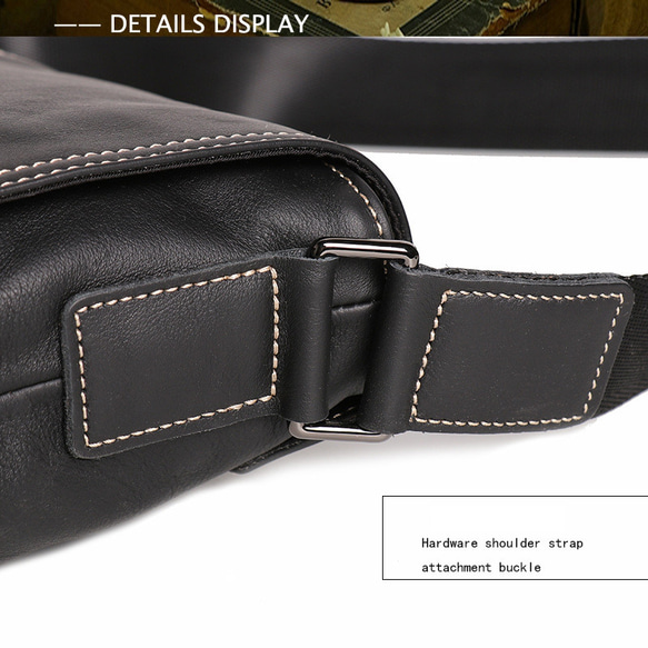 本革ショルダーバッグ メンズ レザー 斜めかけ メッセンジャーバッグ 牛革ボディバッグ 彼氏 友達 父の日 誕生日黒 メンズ メッセンジャーバッグ 彼氏 友達 父の日 バッグ 旅行バッグ 本革
