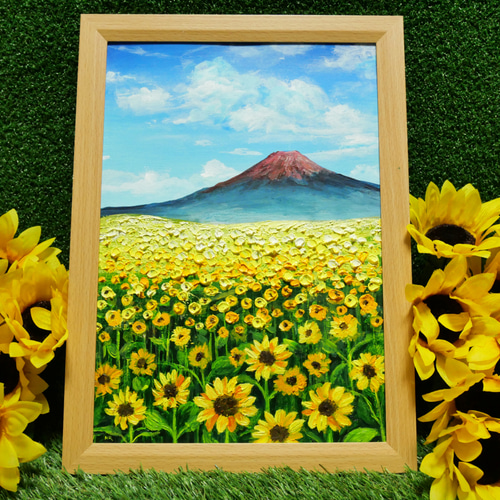 アクリルガッシュの風景画4