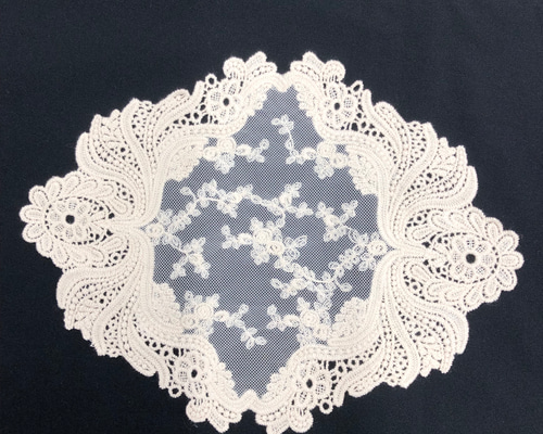 レース編みドイリー 20×25 その他インテリア雑貨 OC Fabric 通販