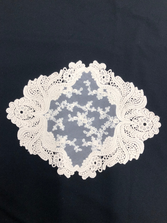 レース編みドイリー　ぶたまん様 立体模様のドイリー2【編み図付き】｜How to crochet (Pattern
