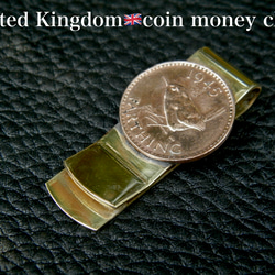 ＃M30  UK Coin Money Clip 2枚目の画像