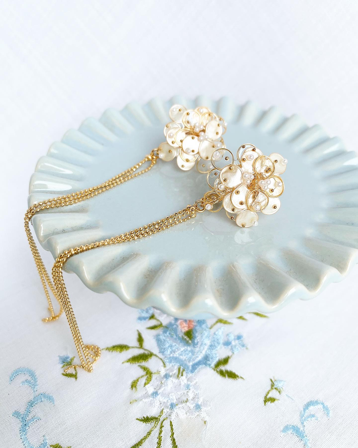 咲くゆらら longピアス