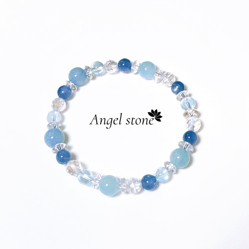 ストレスを和らげ 癒し 幸運を引き寄せる】アクアマリン ブルー