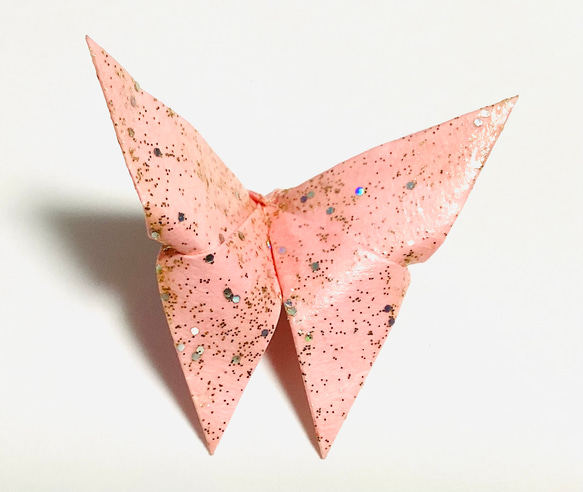 蝶のブローチ・ピンク 9枚目の画像