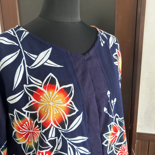 専用です❣️浴衣反物からセットアップパンツ❣️ 浴衣反物 セットアップ パンツ丈 短め M〜Lサイズ 部屋着 木綿