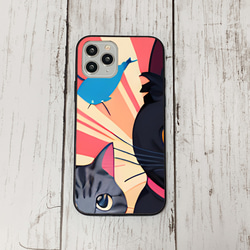 iphoneケース1-3-12 iphone 強化ガラス ねこ・猫・ネコ 箱4 かわいい アイフォン iface 1枚目の画像
