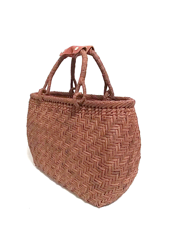 山葡萄バッグ楕円高級極細網代                                     V1581630360(12090円)