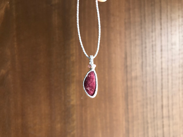 チューライトのマクラメ編みネックレス⭐︎ ネックレス・ペンダント 巻  