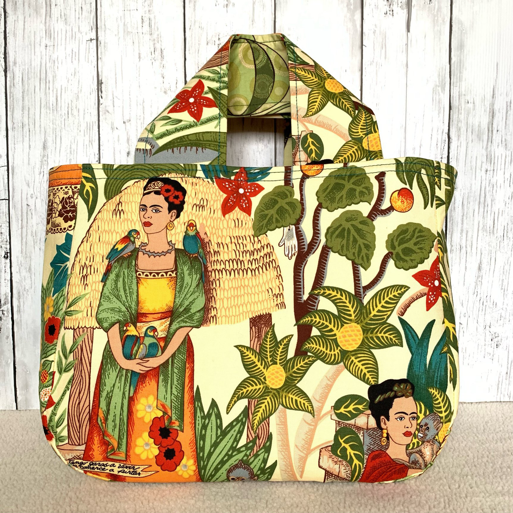 フリーダの庭　お買い物バッグ(大)