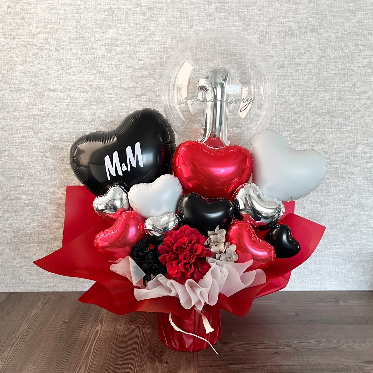 "number in balloon" arrange