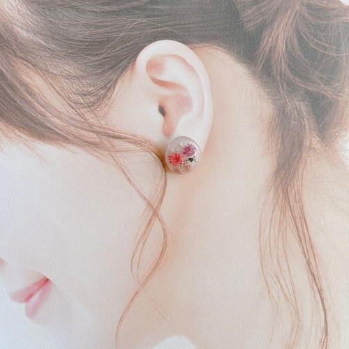 ピアス レジンピアス 一粒ピアス 小粒ピアス 小ぶりピアス