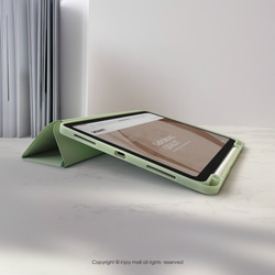 iPad case 12.9/Air5/iPad 9/mini6 附筆槽 皮革平板保護套 微風荷蘭 第2張的照片