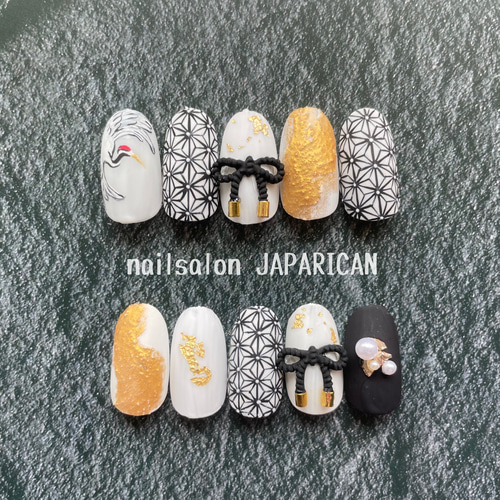 和装ネイル ※マット加工あり ネイルチップ（つけ爪） nail JAPARICAN