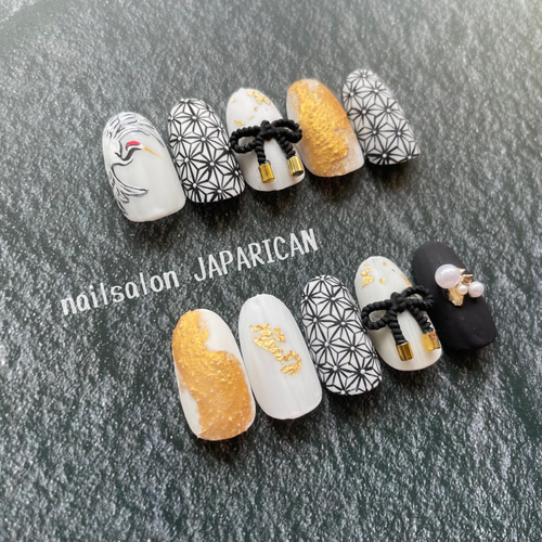 和装ネイル ※マット加工あり ネイルチップ（つけ爪） nail JAPARICAN