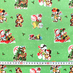 カットクロス Riley Blake Christmas Joys C12250-GREEN Main GR 3枚目の画像