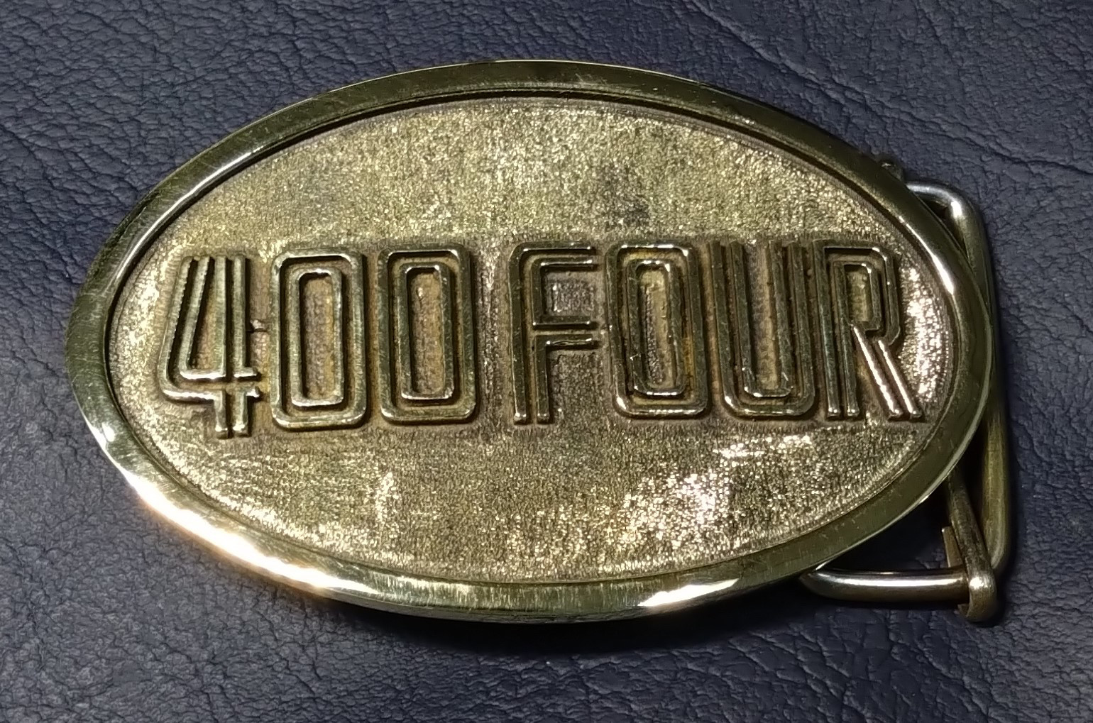 『400FOUR』ベルトバックル　真鍮無垢　国際書留送料無料　CB400FOUR　ヨンフォア